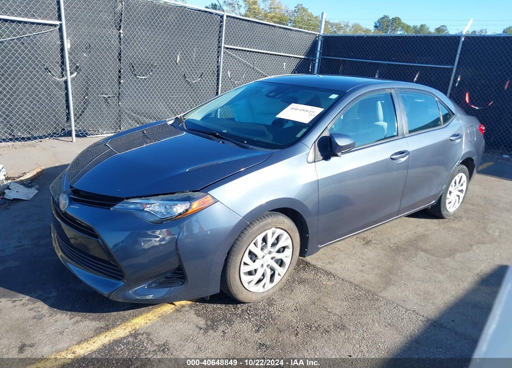 2017 TOYOTA COROLLA LE VIN: 2T1BURHE1HC809395