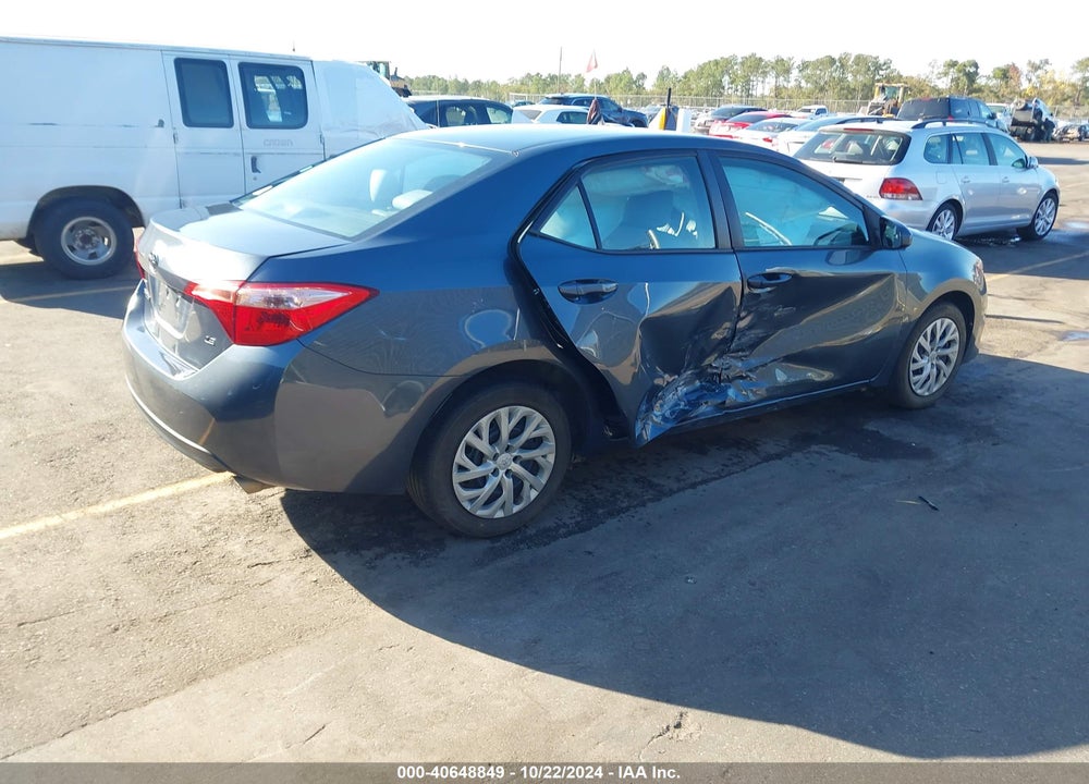 2017 TOYOTA COROLLA LE VIN: 2T1BURHE1HC809395