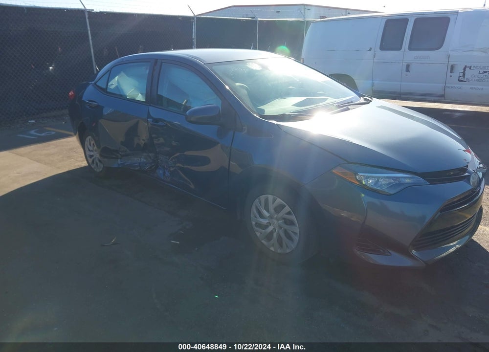 2017 TOYOTA COROLLA LE VIN: 2T1BURHE1HC809395