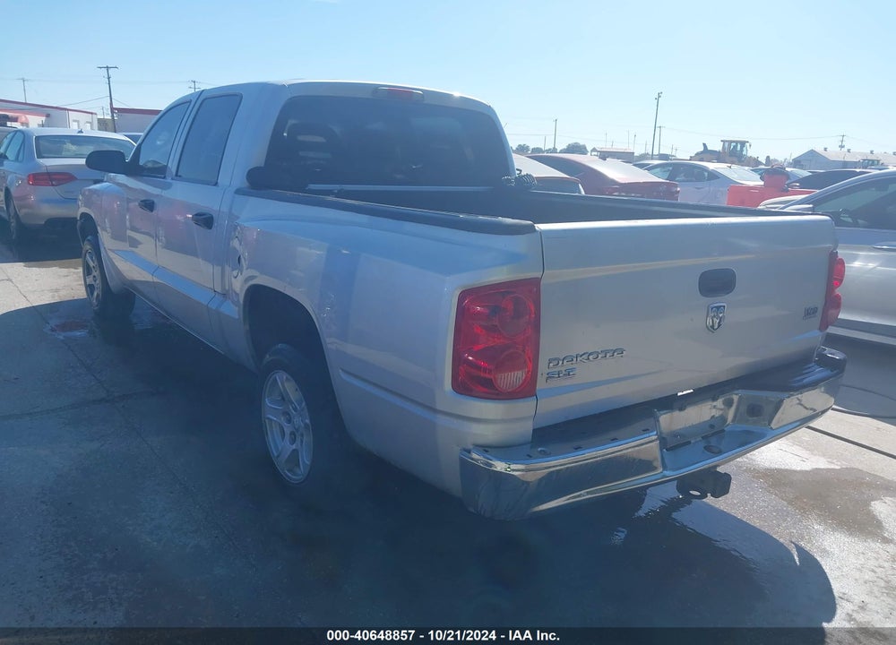 2005 DODGE DAKOTA SLT VIN: 1D7HE48N15S217960