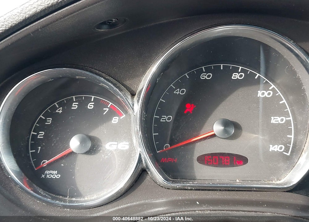 2008 PONTIAC G6 GXP VIN: 1G2ZM177884212562