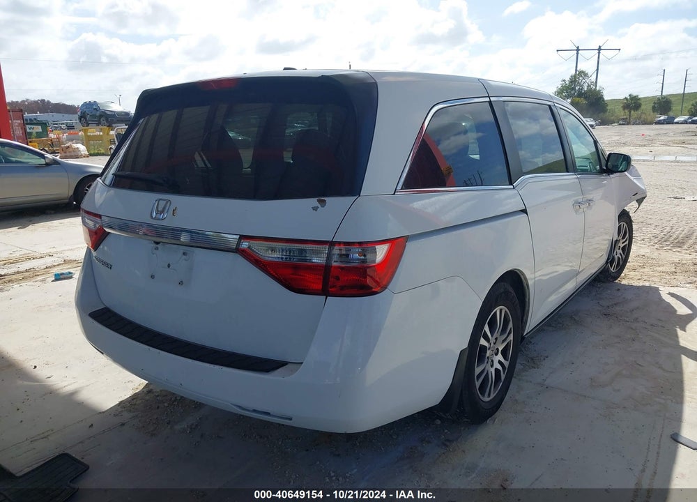 2012 HONDA ODYSSEY EX-L VIN: 5FNRL5H65CB136327