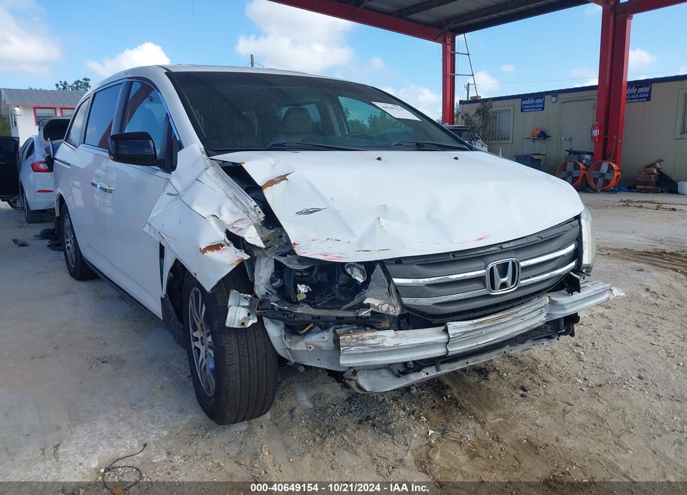 2012 HONDA ODYSSEY EX-L VIN: 5FNRL5H65CB136327