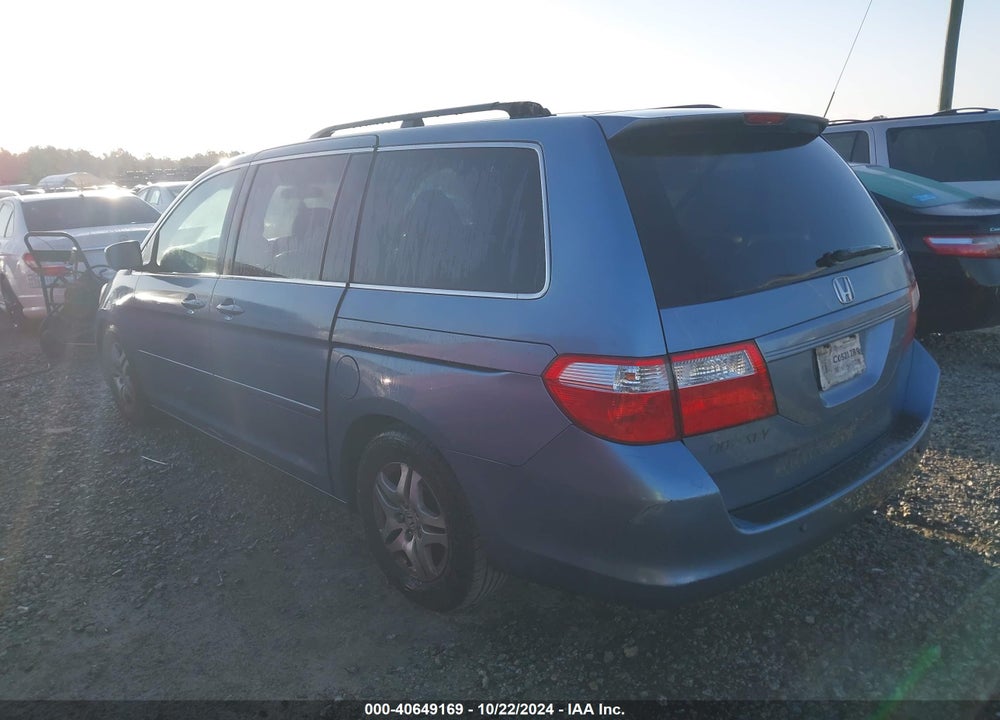2007 HONDA ODYSSEY EX-L VIN: 5FNRL38667B044427