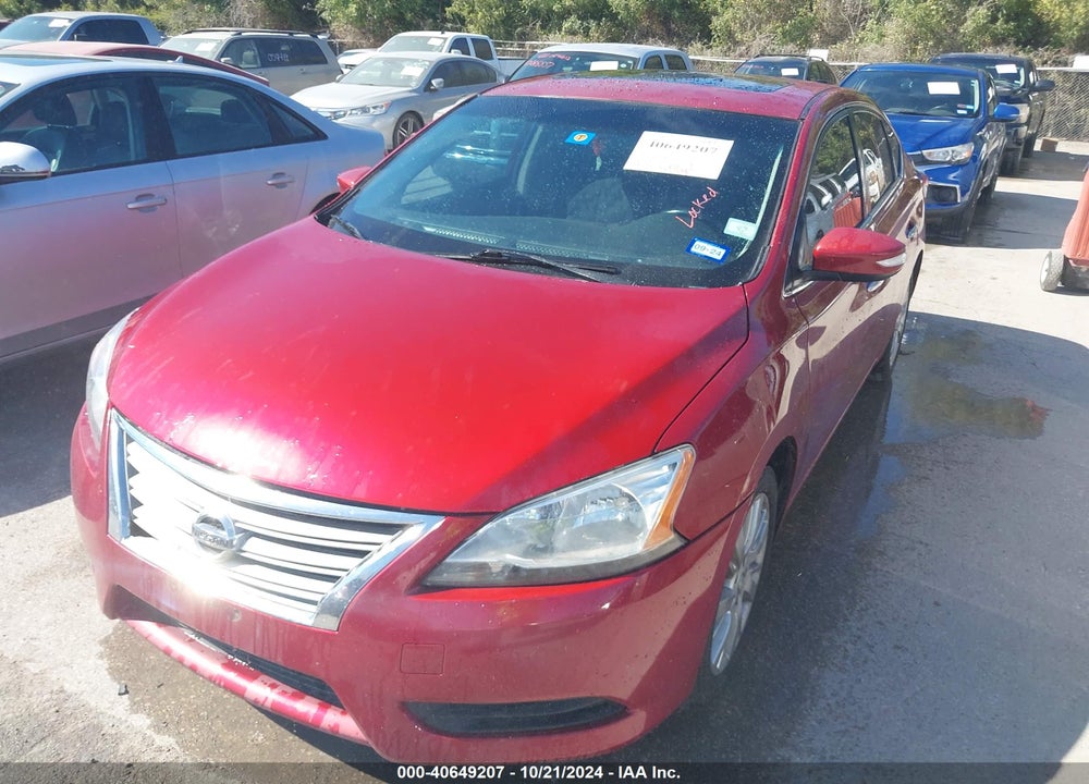 2013 NISSAN SENTRA SL VIN: 3N1AB7AP9DL609313