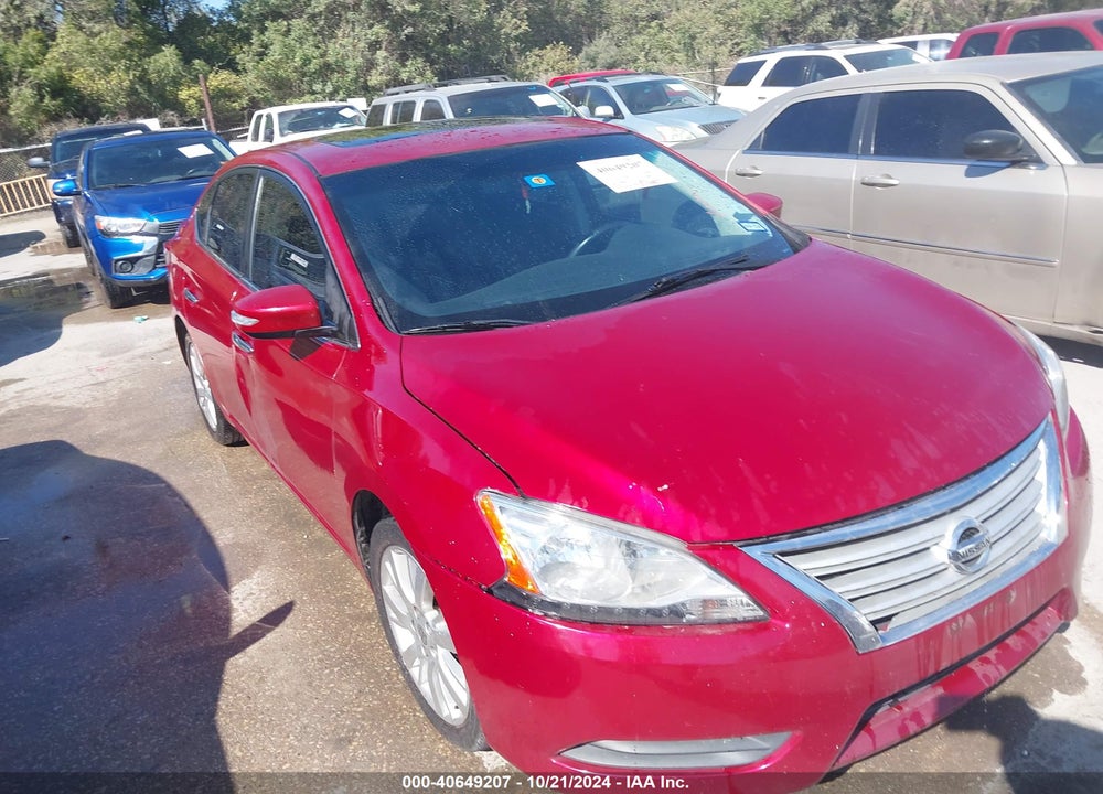 2013 NISSAN SENTRA SL VIN: 3N1AB7AP9DL609313