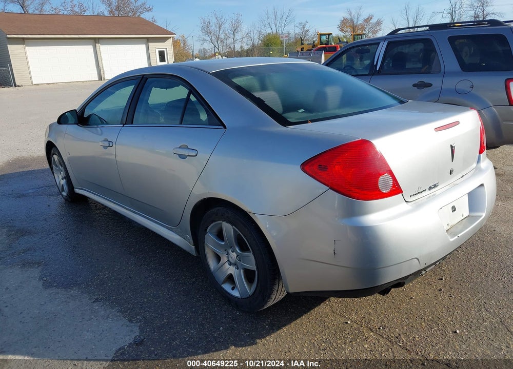 2009 PONTIAC G6 NEW VALUE LEADER VIN: 1G2ZJ57B894268703