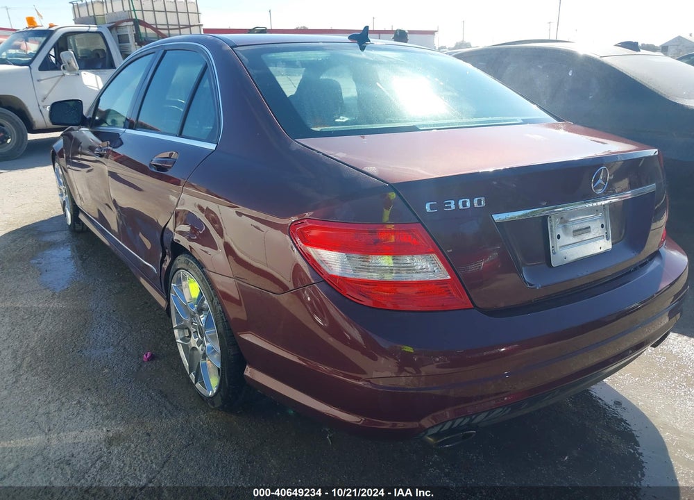2009 MERCEDES-BENZ C 300 LUXURY/SPORT VIN: WDDGF54X59F225919