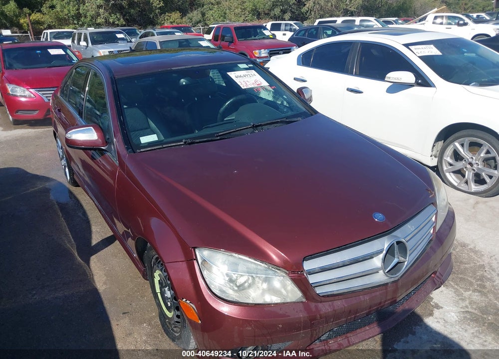 2009 MERCEDES-BENZ C 300 LUXURY/SPORT VIN: WDDGF54X59F225919
