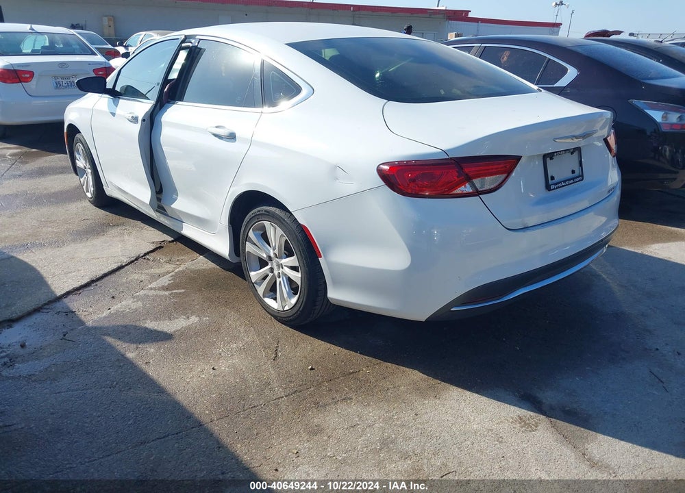 2016 CHRYSLER 200 LIMITED VIN: 1C3CCCAB5GN133196