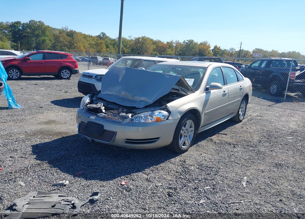 2012 CHEVROLET IMPALA LT VIN: 2G1WG5E34C1106054
