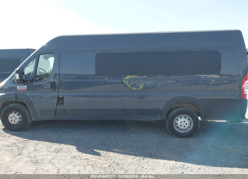2019 RAM PROMASTER 3500 CARGO VAN HIGH ROOF 159 WB EXT VIN: 3C6URVJG3KE544655