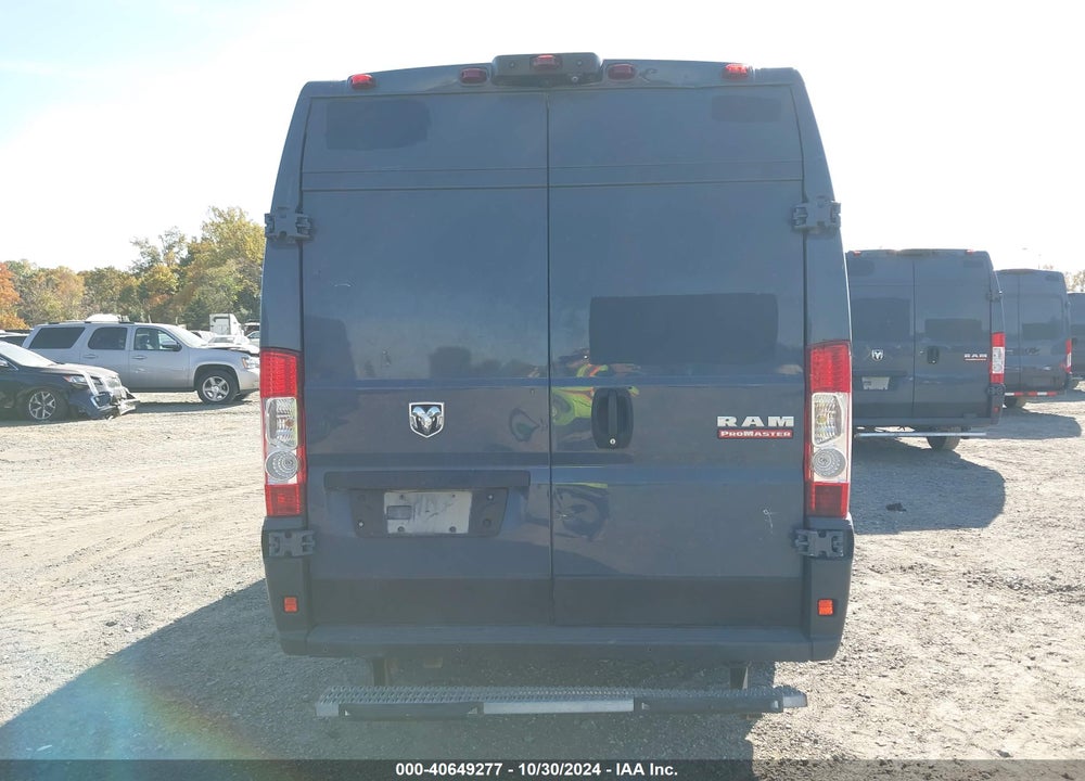 2019 RAM PROMASTER 3500 CARGO VAN HIGH ROOF 159 WB EXT VIN: 3C6URVJG3KE544655