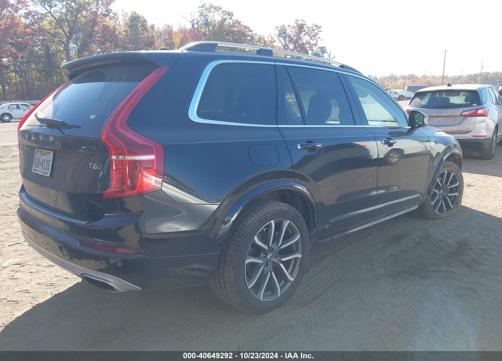2016 VOLVO XC90 T6 MOMENTUM VIN: YV4A22PK0G1072853