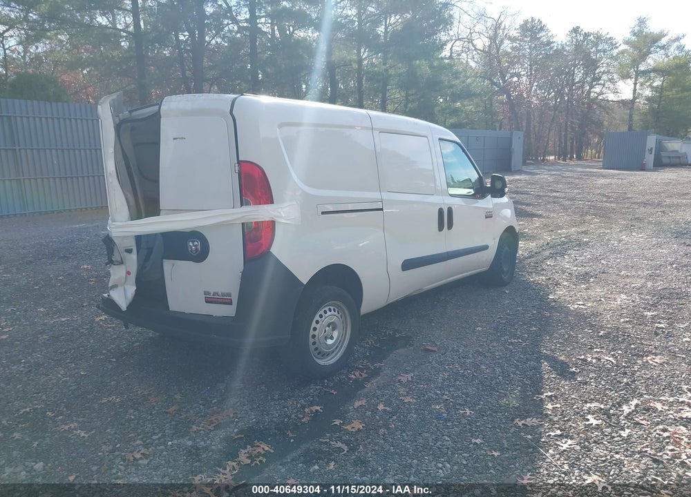 2021 RAM PROMASTER CITY TRADESMAN VIN: ZFBHRFAB6M6U17284
