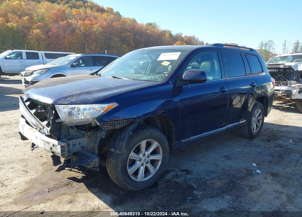 2012 TOYOTA HIGHLANDER SE V6 VIN: 5TDBK3EH8CS105146