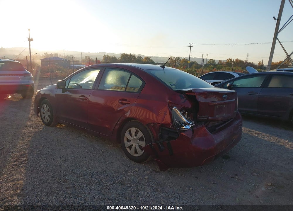 2012 SUBARU IMPREZA 2.0I VIN: JF1GJAA69CH015399