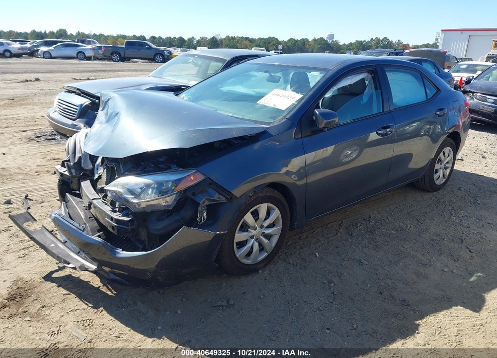 2014 TOYOTA COROLLA LE VIN: 5YFBURHE2EP140825