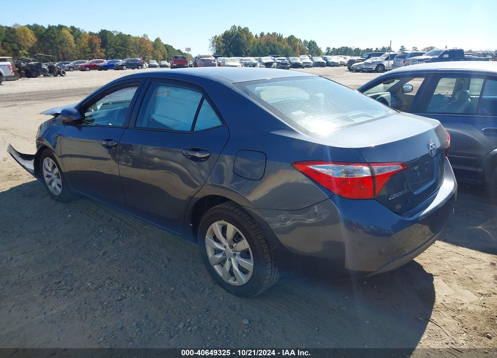 2014 TOYOTA COROLLA LE VIN: 5YFBURHE2EP140825