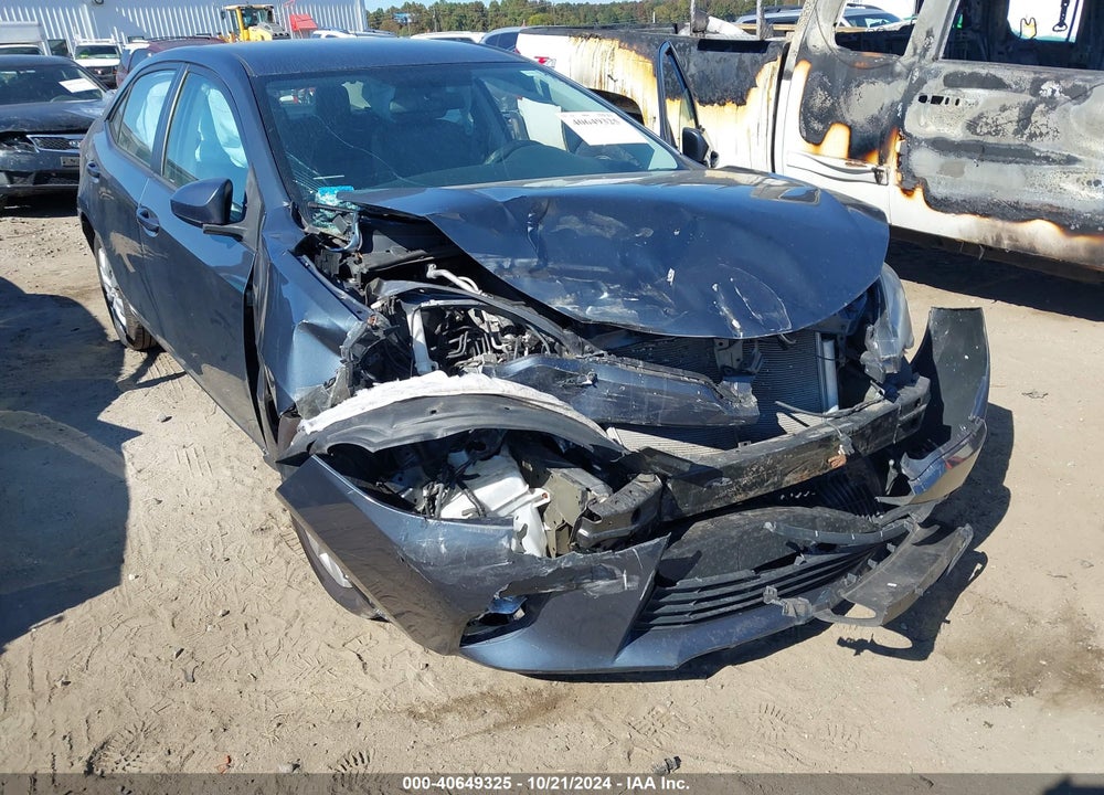 2014 TOYOTA COROLLA LE VIN: 5YFBURHE2EP140825