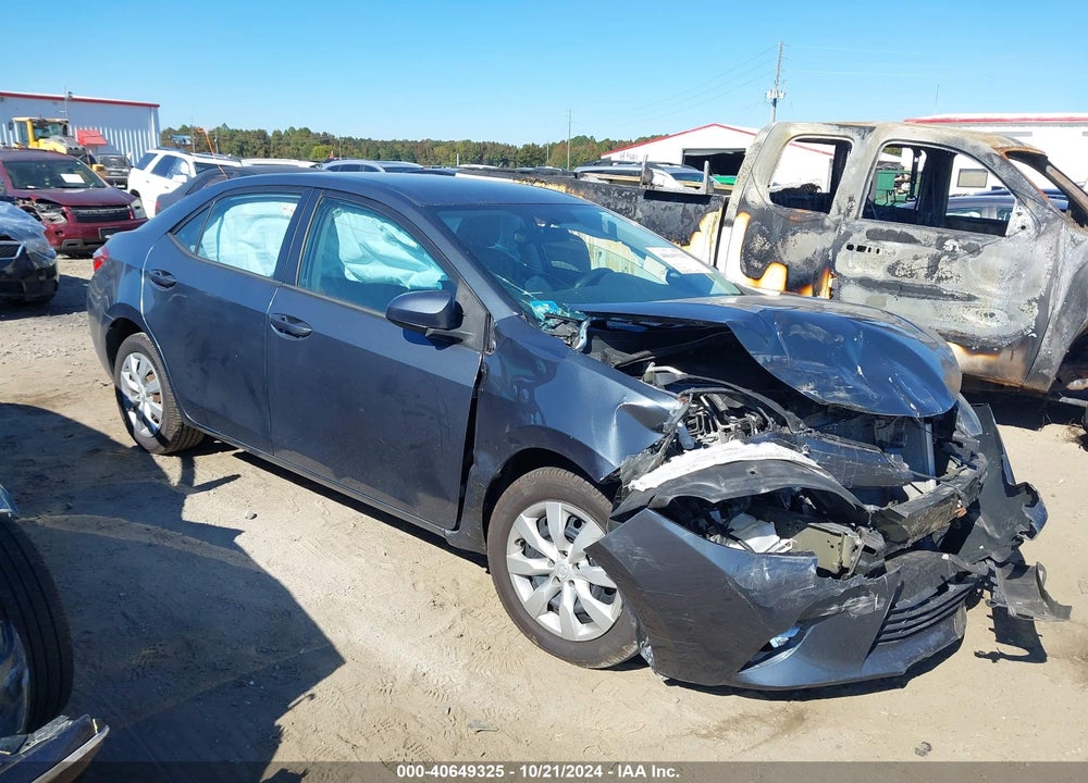 2014 TOYOTA COROLLA LE VIN: 5YFBURHE2EP140825
