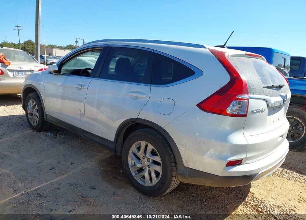 2015 HONDA CR-V EX-L VIN: 5J6RM4H79FL040678