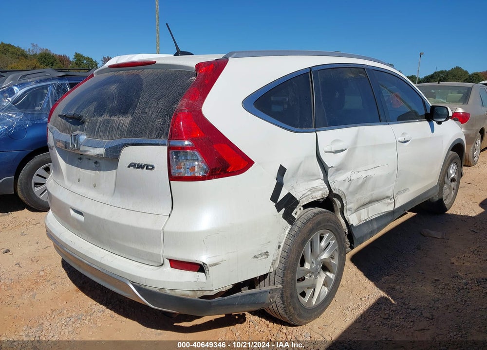 2015 HONDA CR-V EX-L VIN: 5J6RM4H79FL040678