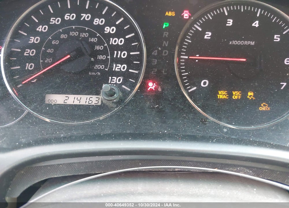 2005 LEXUS GX 470 VIN: JTJBT20X550077542
