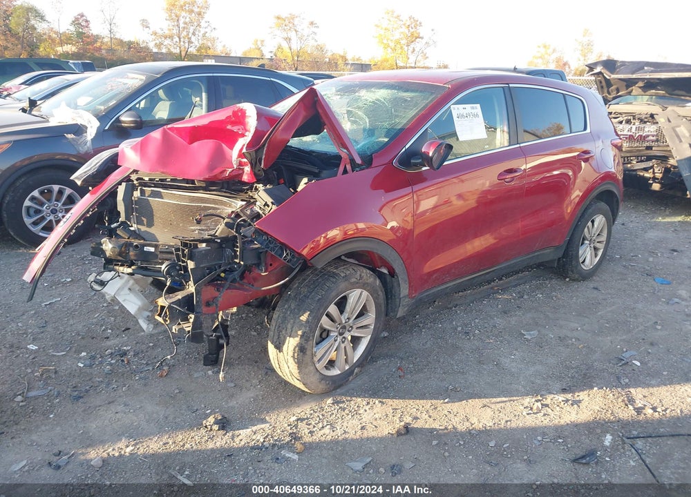 2018 KIA SPORTAGE LX VIN: KNDPMCAC2J7401961