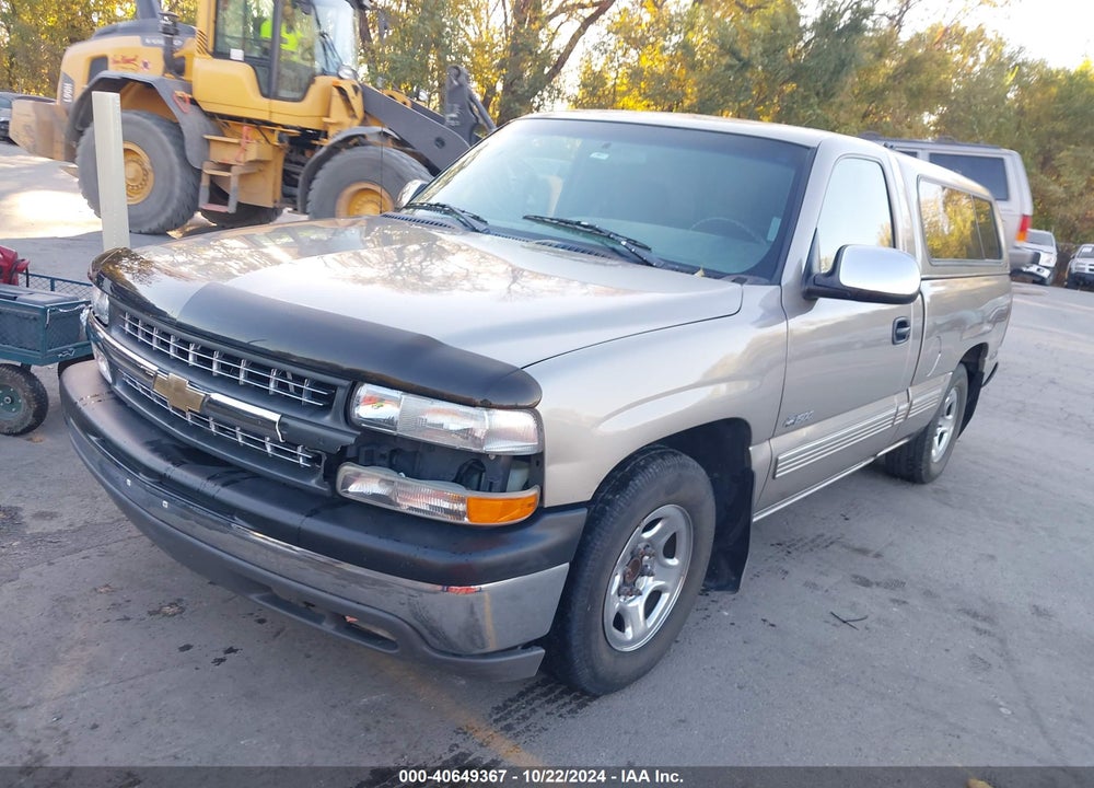 1999 CHEVROLET SILVERADO 1500 LS VIN: 1GCEC14T4XZ128786