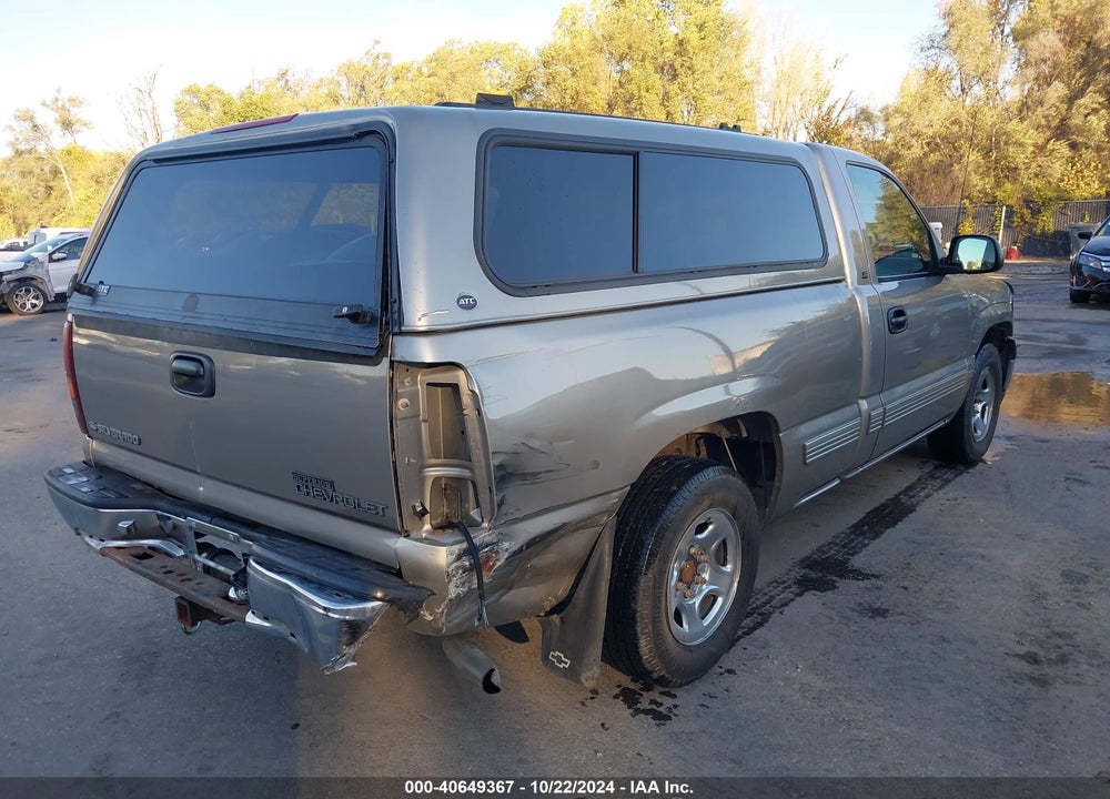1999 CHEVROLET SILVERADO 1500 LS VIN: 1GCEC14T4XZ128786