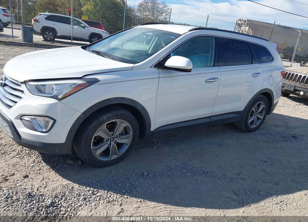 2015 HYUNDAI SANTA FE GLS VIN: KM8SMDHF5FU123609