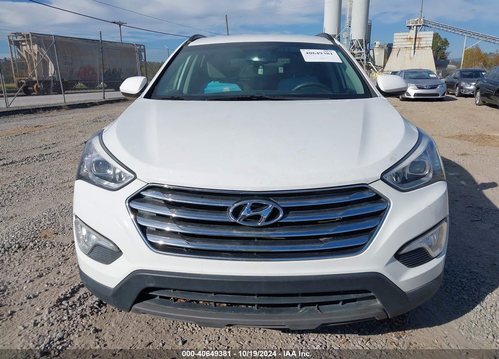 2015 HYUNDAI SANTA FE GLS VIN: KM8SMDHF5FU123609