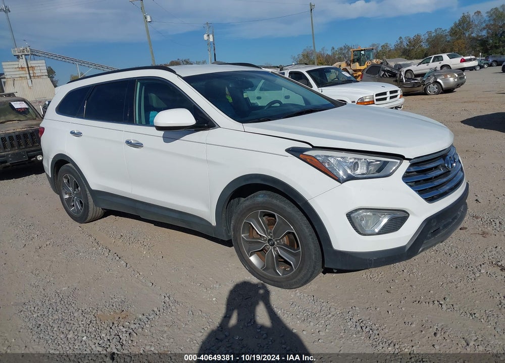 2015 HYUNDAI SANTA FE GLS VIN: KM8SMDHF5FU123609