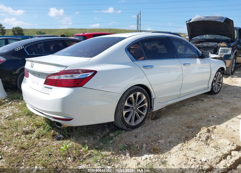 2017 HONDA ACCORD SPORT VIN: 1HGCR2F57HA092426