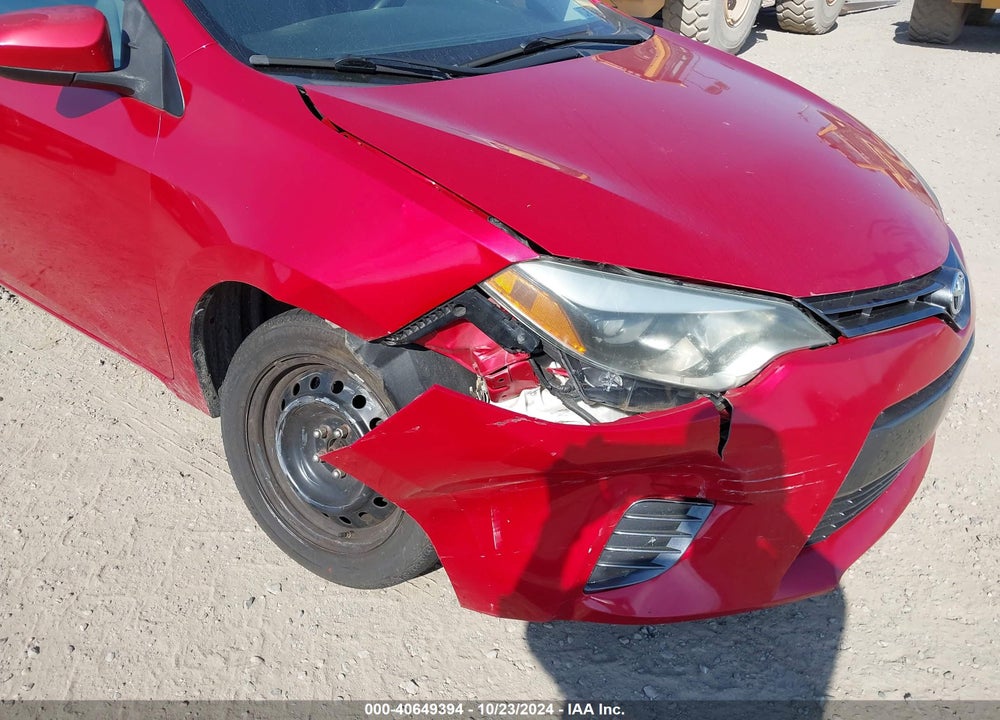 2015 TOYOTA COROLLA LE VIN: 2T1BURHE1FC460459