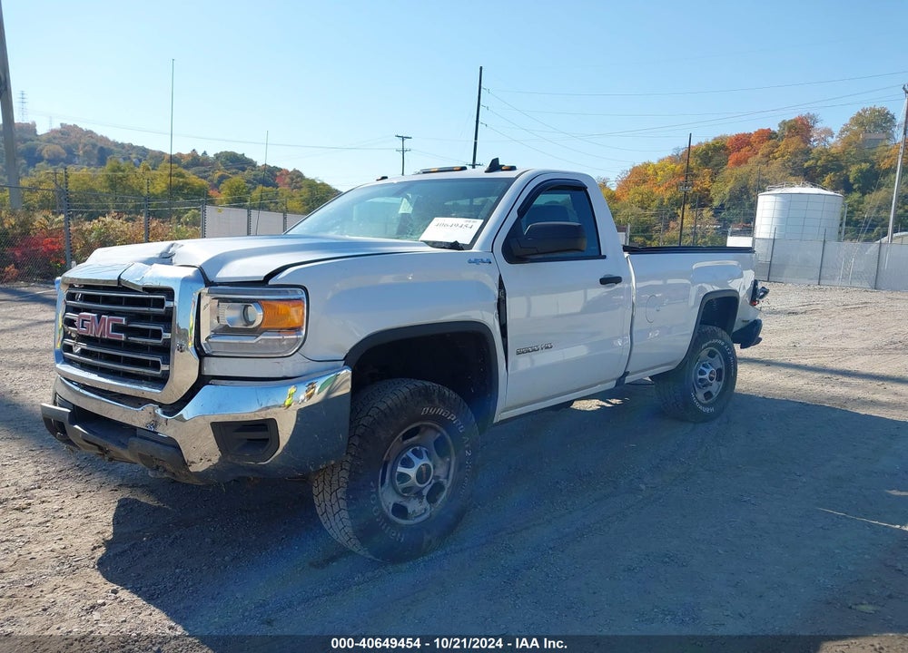 2016 GMC SIERRA 2500HD VIN: 1GT02REG6GZ307182
