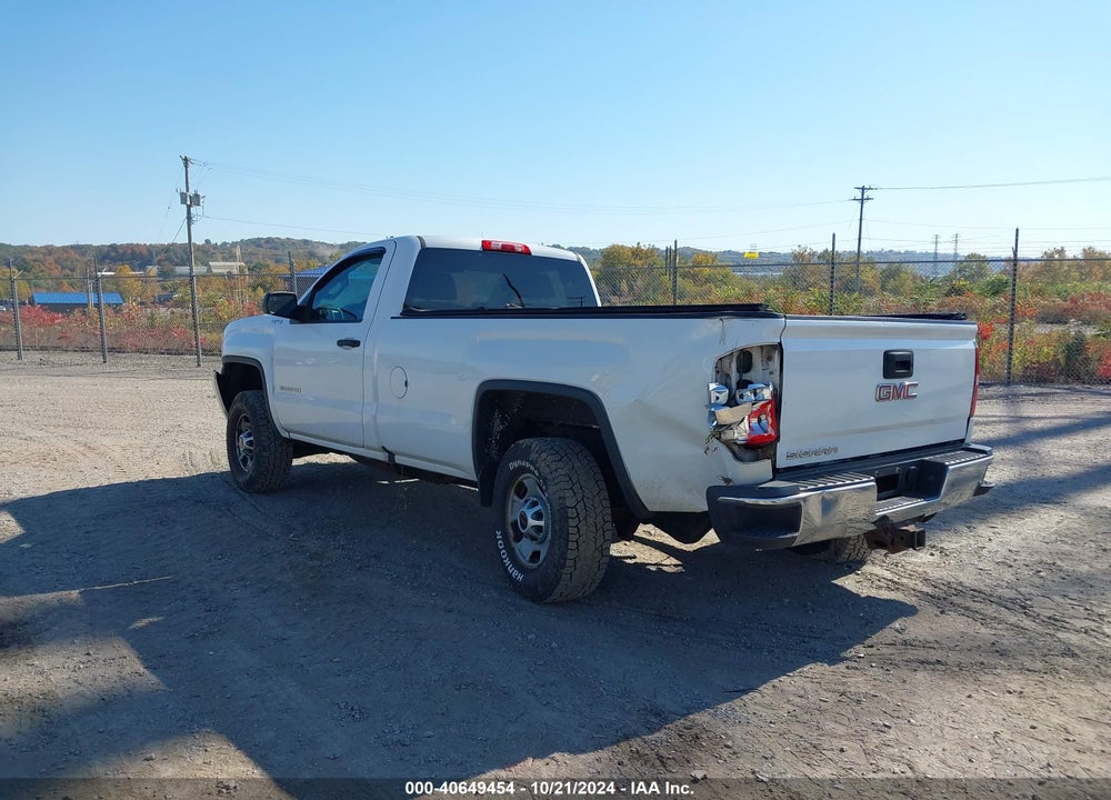 2016 GMC SIERRA 2500HD VIN: 1GT02REG6GZ307182