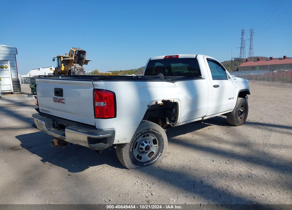 2016 GMC SIERRA 2500HD VIN: 1GT02REG6GZ307182