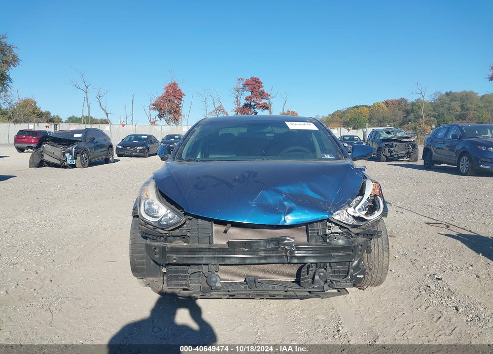 2015 HYUNDAI ELANTRA SE VIN: KMHDH4AE5FU387511