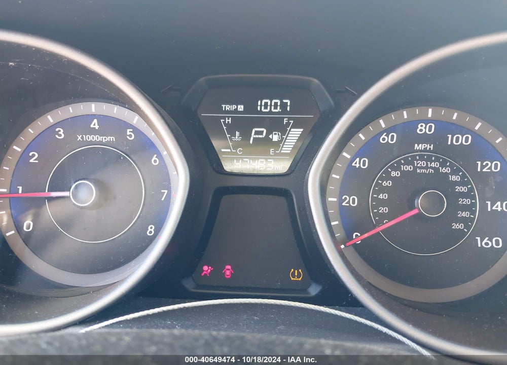 2015 HYUNDAI ELANTRA SE VIN: KMHDH4AE5FU387511