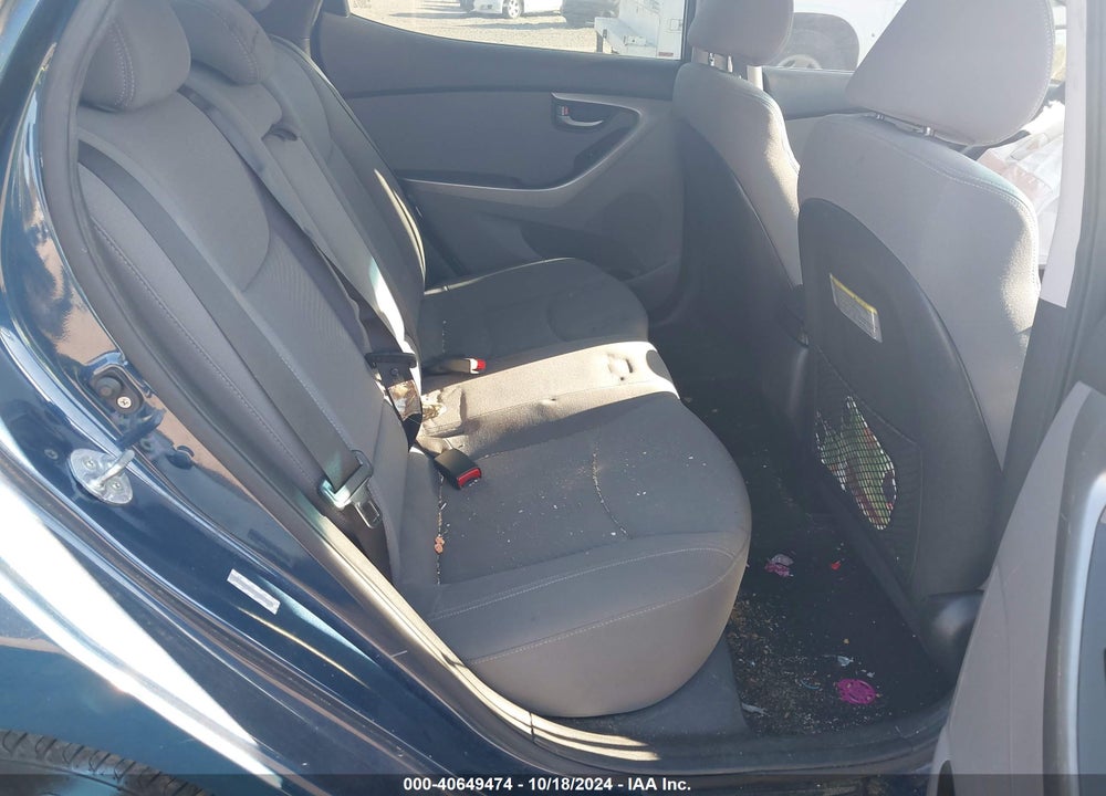 2015 HYUNDAI ELANTRA SE VIN: KMHDH4AE5FU387511