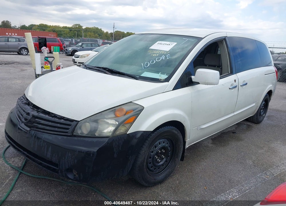 2009 NISSAN QUEST 3.5 VIN: 5N1BV28UX9N100048