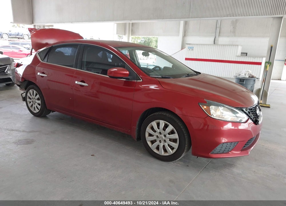 2016 NISSAN SENTRA SV VIN: 3N1AB7AP2GY245338
