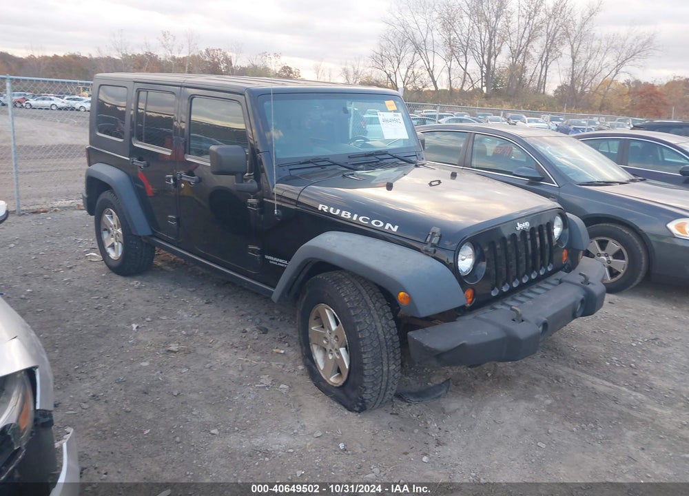 2009 JEEP WRANGLER UNLIMITED RUBICON VIN: 1J4GA69149L764370