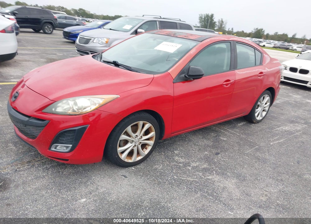 2011 MAZDA 3 S GRAND TOURING VIN: JM1BL1W51B1447104