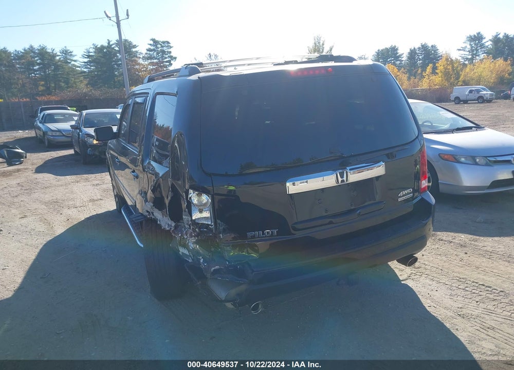 2009 HONDA PILOT TOURING VIN: 5FNYF48959B007164