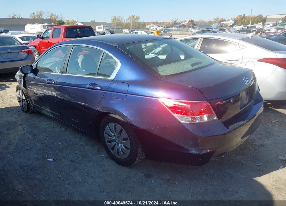 2010 HONDA ACCORD 2.4 LX VIN: 1HGCP2F34AA147506