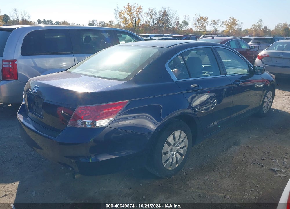 2010 HONDA ACCORD 2.4 LX VIN: 1HGCP2F34AA147506