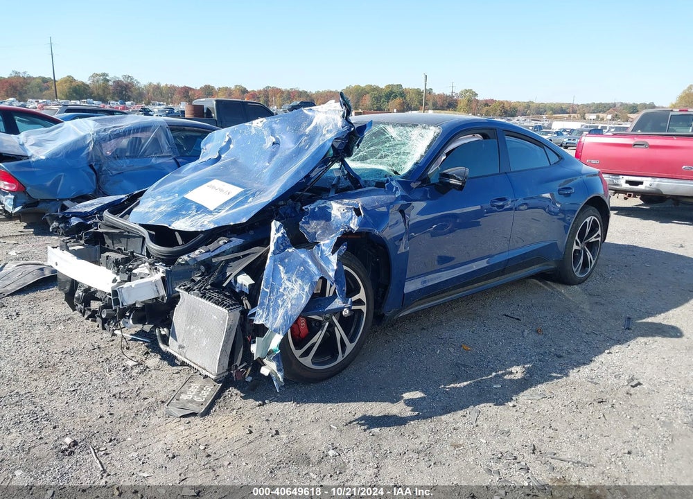 2022 AUDI E-TRON GT VIN: WAUEJBFW1N7001289